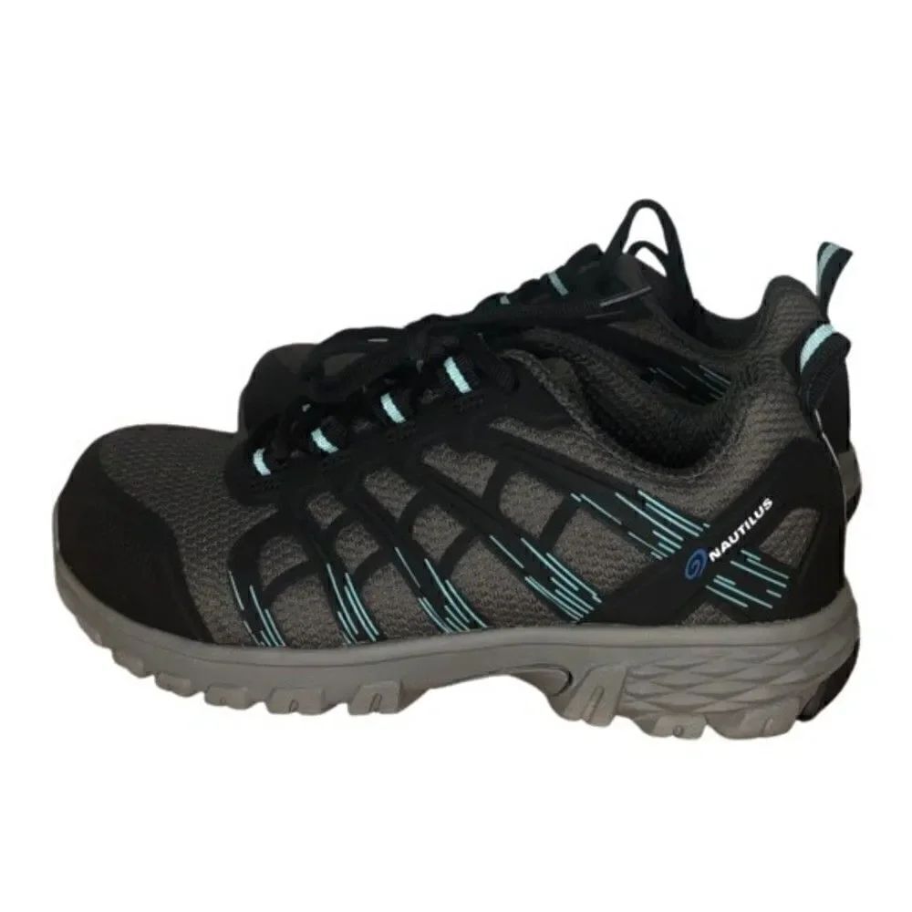 Nautilus Stratus N1951 Composite Toe Work Shoes, Women's Size 6.5 B, Black
